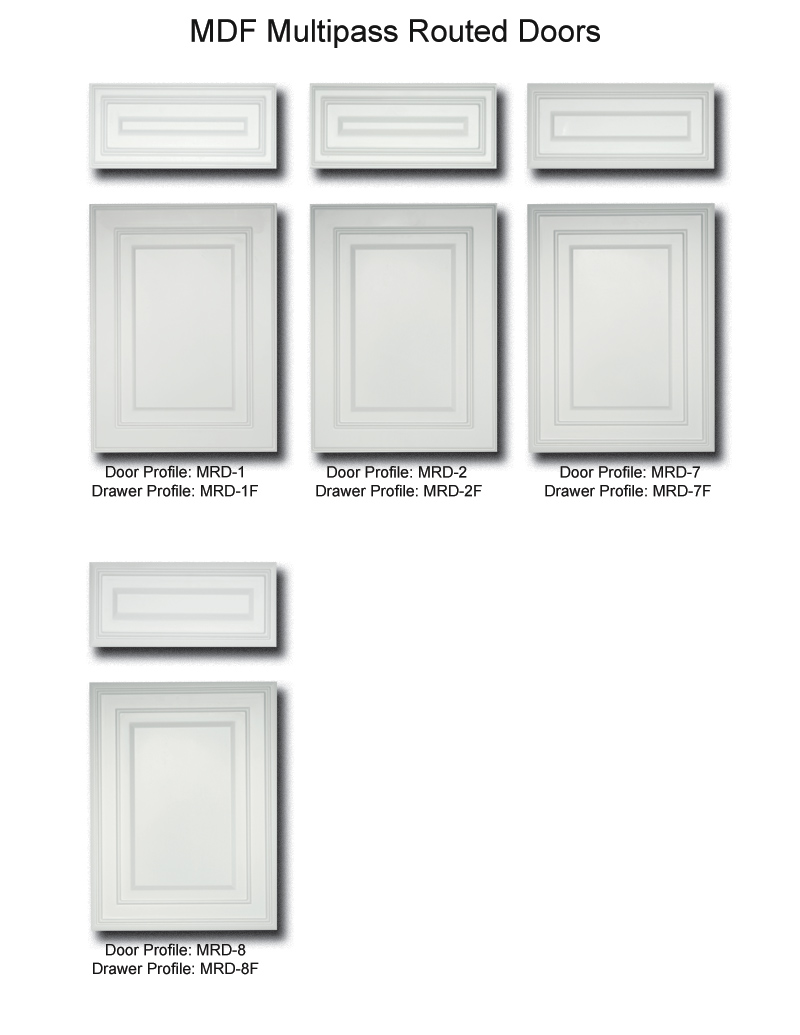 TNT Cabinet Door Details for Multipass Routed