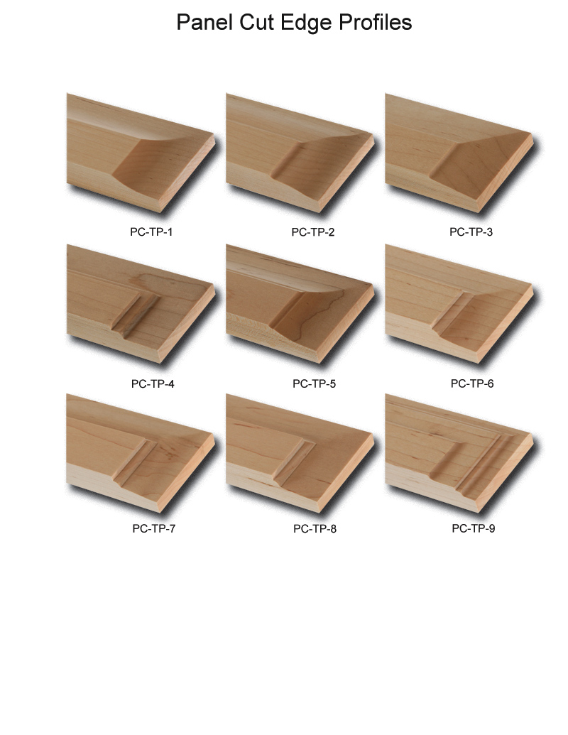 TNT Cabinet Door Details for Panel Cut